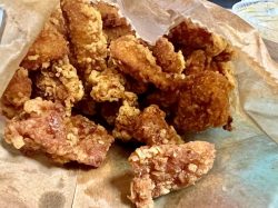 salty fried chicken